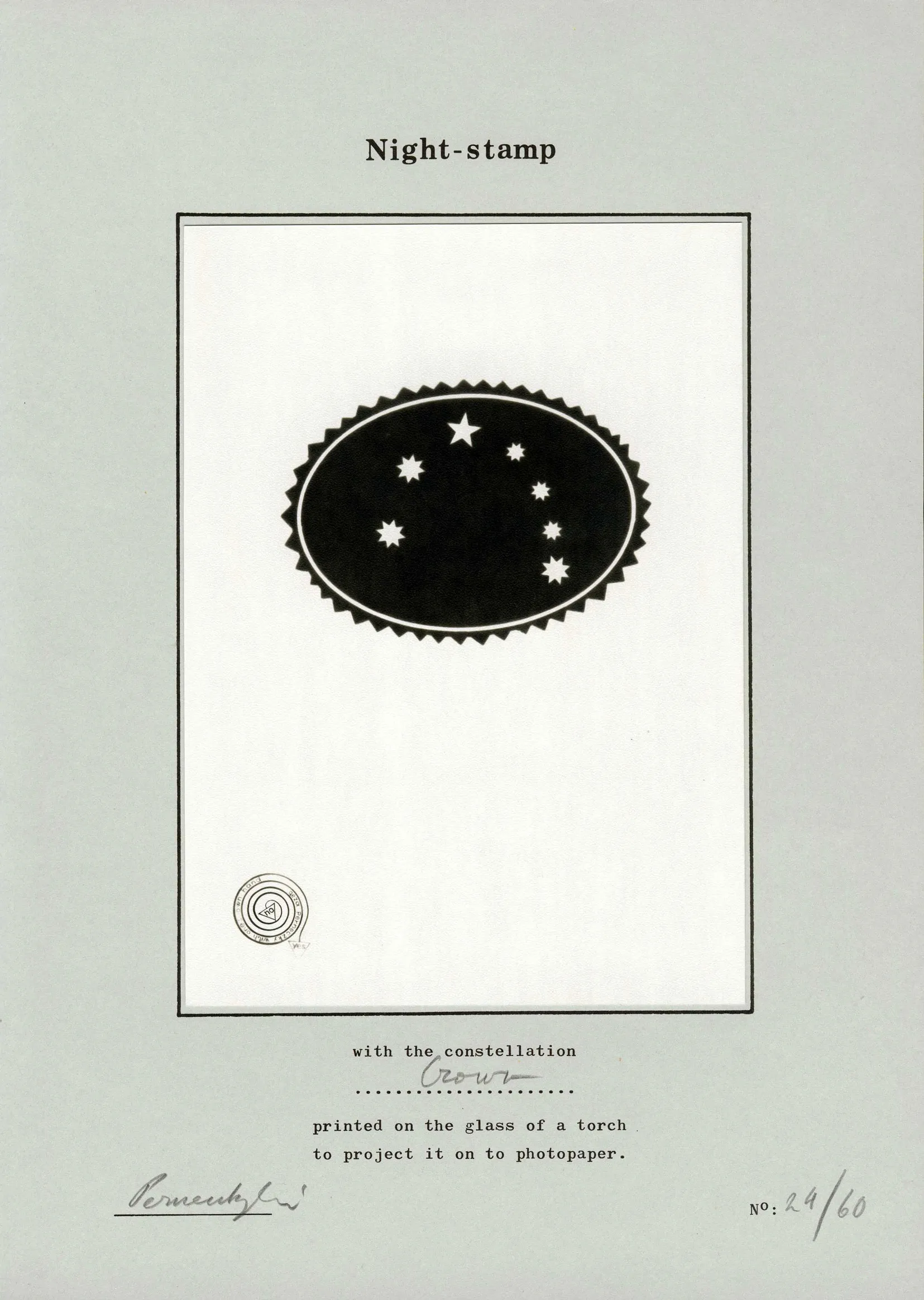 Geza Perneczky Night Stamps
